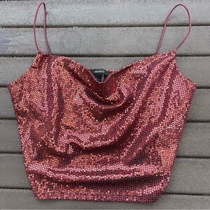 Forever 21 Sparkly Cami Top